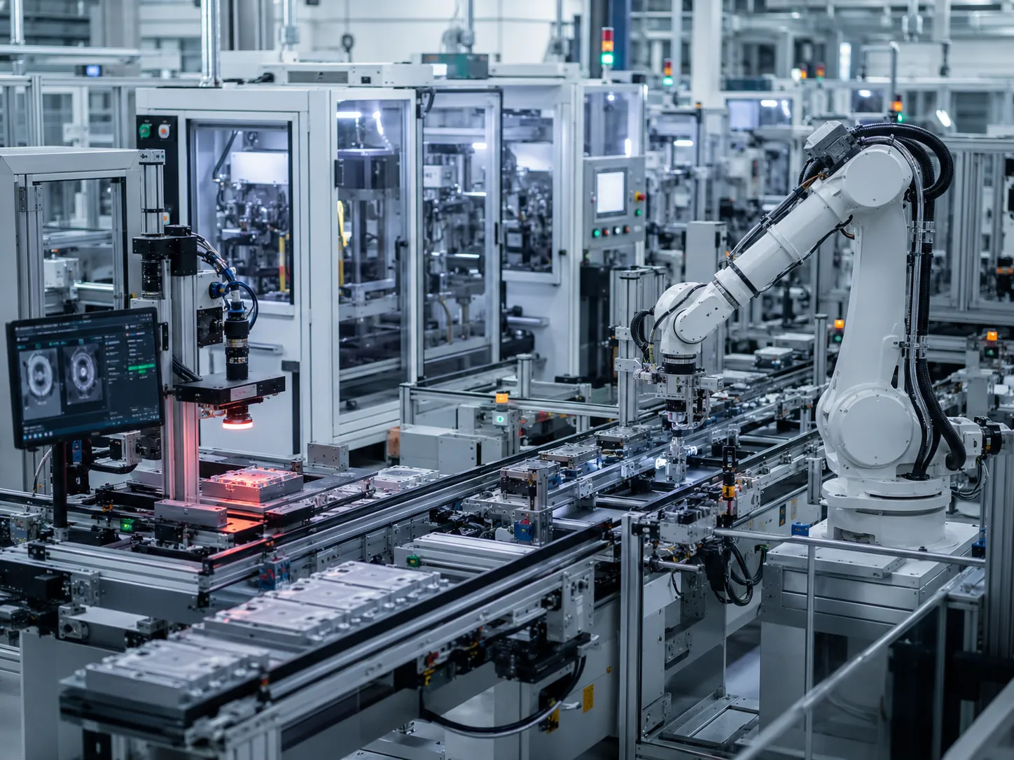 Automated manufacturing and assembly line